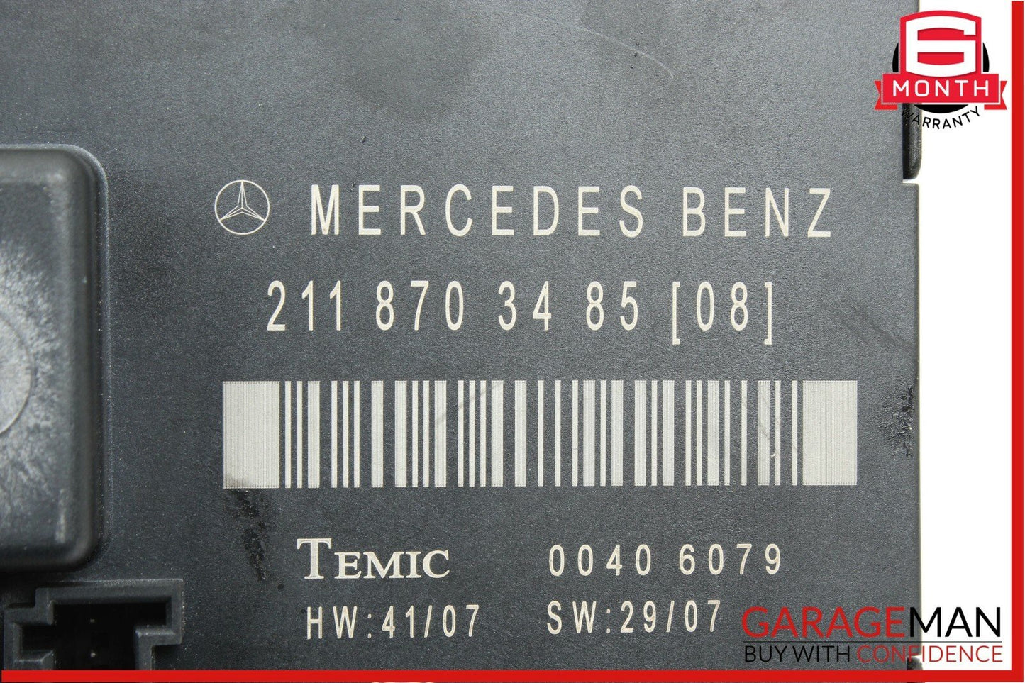 07-09 Mercedes W211 E350 E550 Rear Right Passenger Side Door Control Module Unit