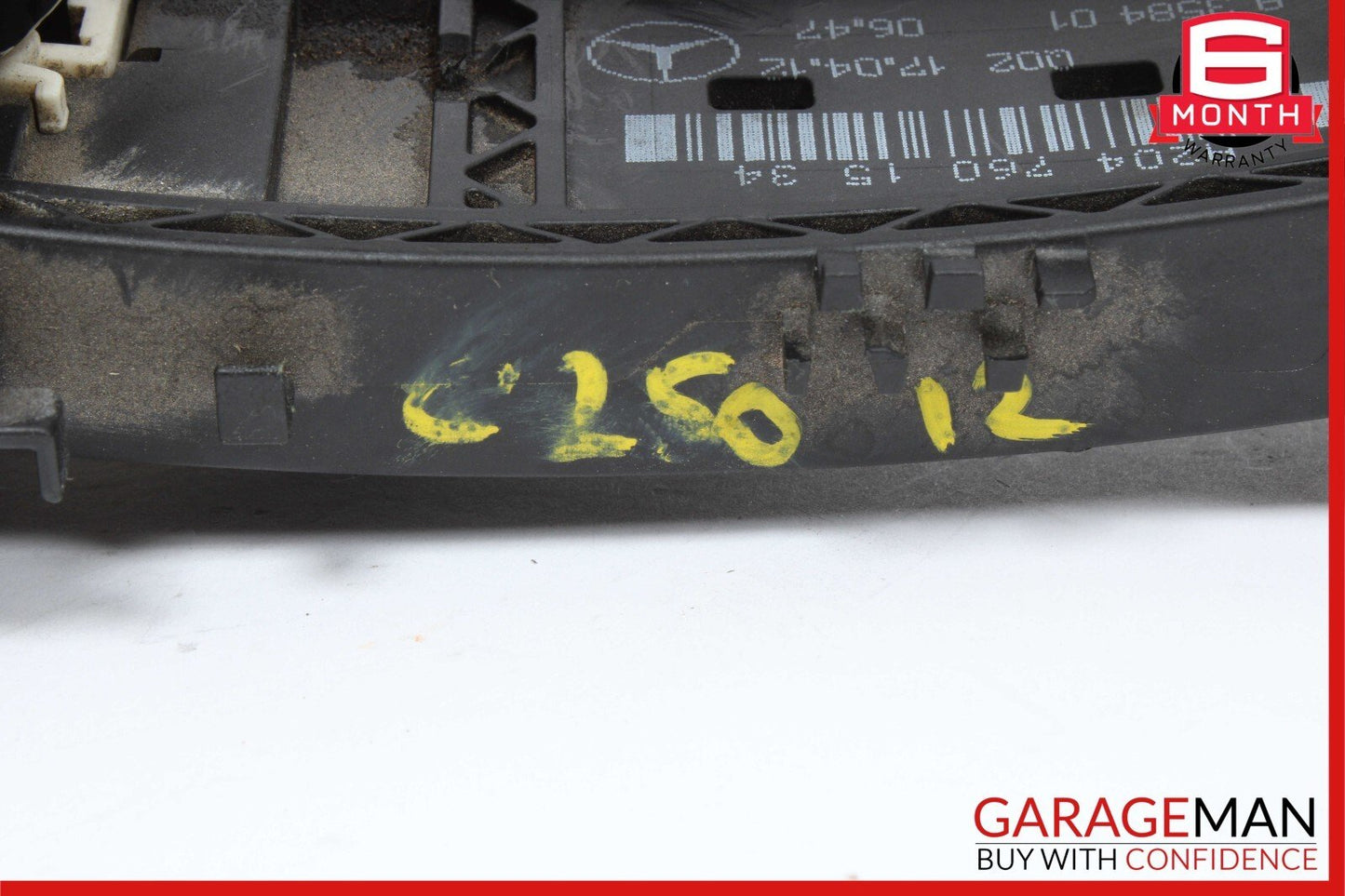 12-14 Mercedes W204 C250 C300 C180 C63 AMG Front Left Exterior Door Handle Black