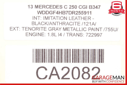 08-18 Mercedes W204 C250 GLK350 Rear Left or Right Door Speaker 2048205602 OEM