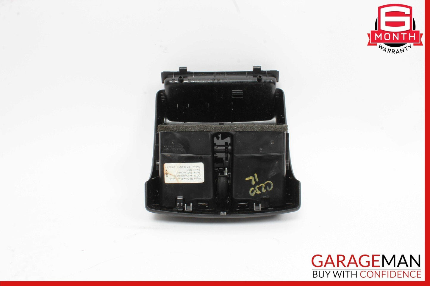 12-14 Mercedes W204 C250 Rear Center Console Air Vent AC A/C Trim Grille OEM