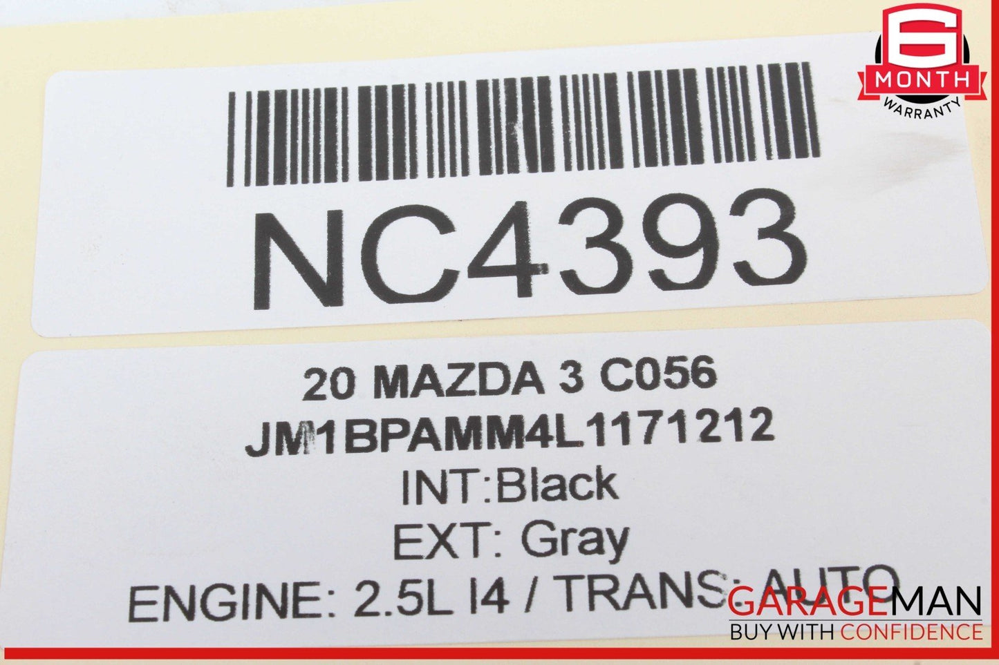 19-23 Mazda 3 ABS Anti Lock Brake Pump Module BCKA437A0B OEM