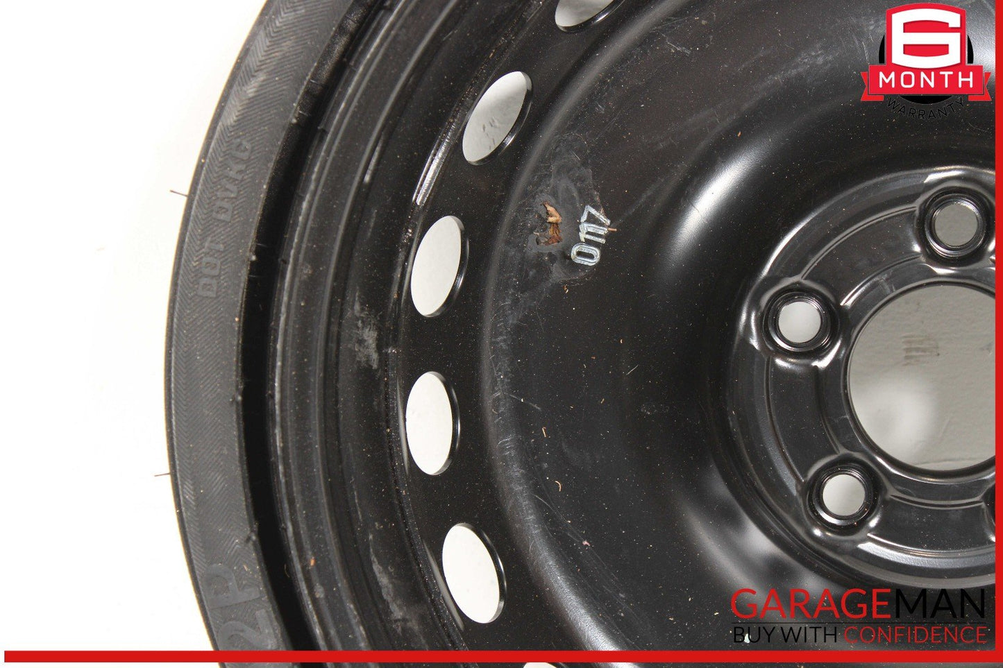 12-20 Mercedes R172 SLK350 Emergency Spare Tire Wheel Donut Space Saver 4.5Bx17
