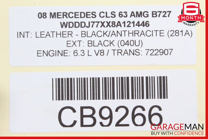 03-11 Mercedes W219 CLS63 CLS55 AMG Front Left Side Shock Strut Airmatic Arnott