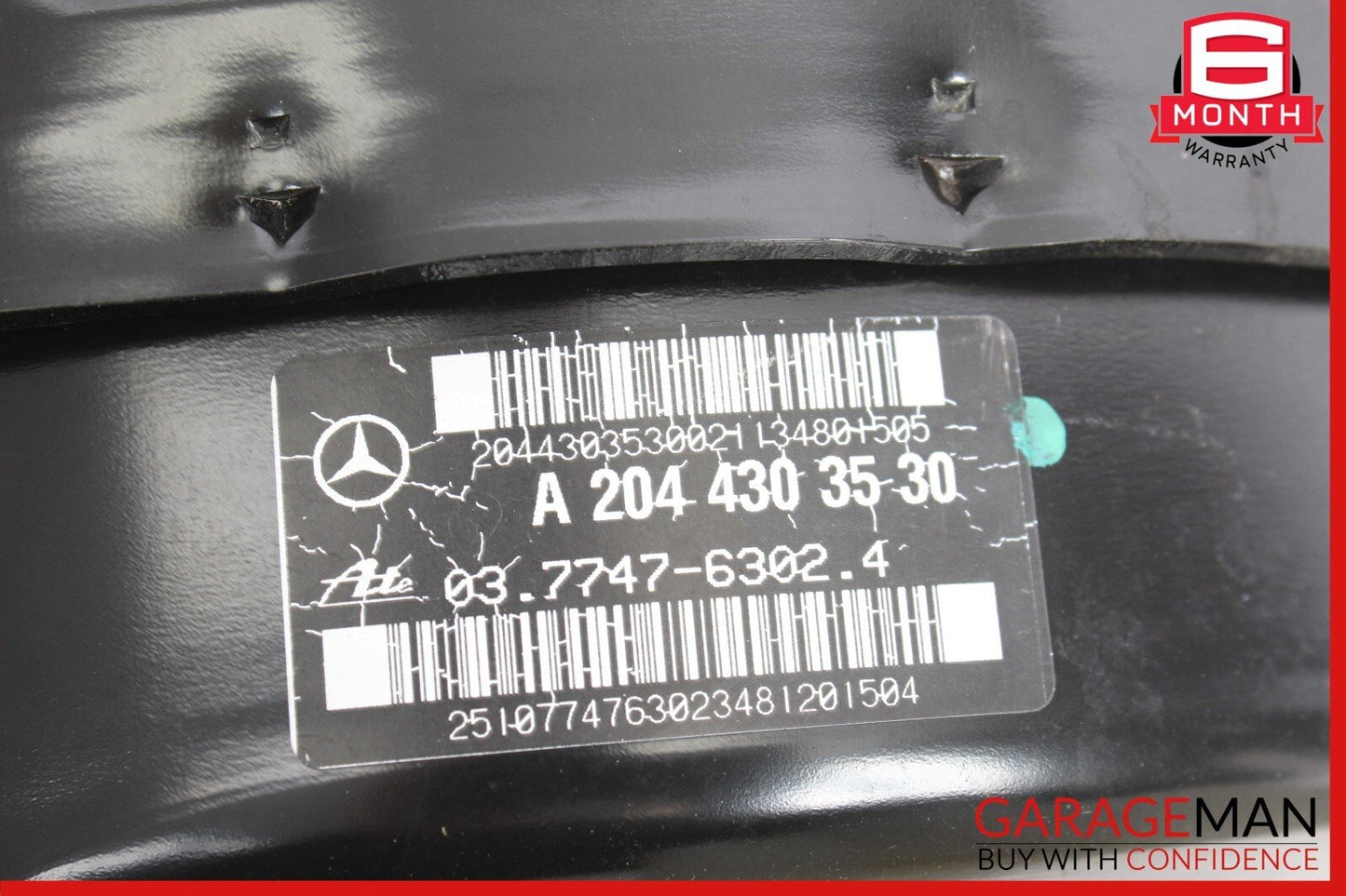 08-15 Mercedes W207 E350 C250 Power Brake Booster Master Cylinder Reservoir OEM