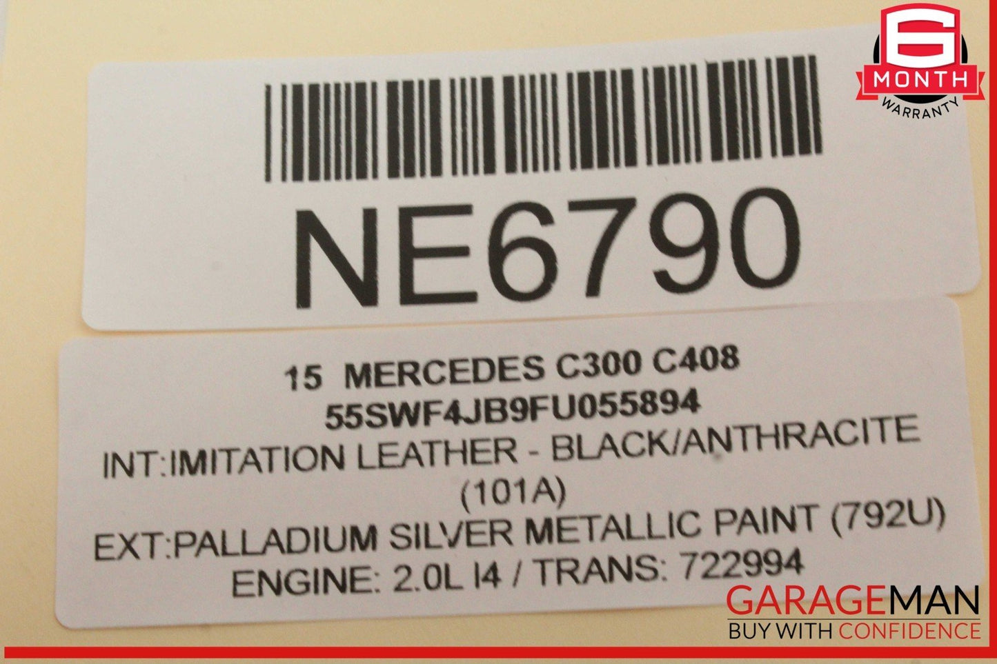 15-20 Mercedes W205 C300 GLC300 Front Right Side Dash Air A/C Vent Grille OEM