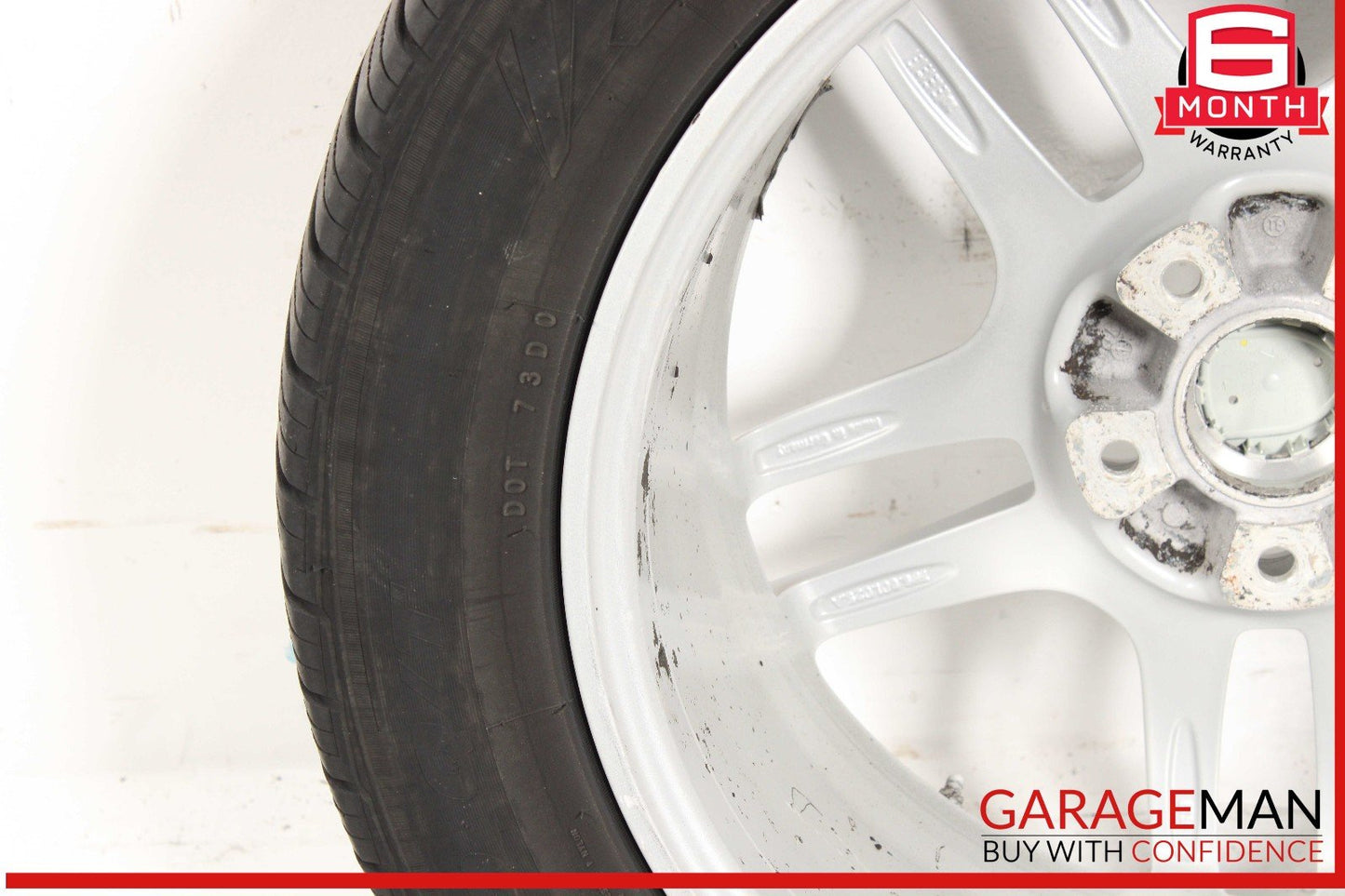 11-18 Porsche Cayenne 958 8.5Jx19 19" R19 Wheel Tire Rim Silver 7P5601025A