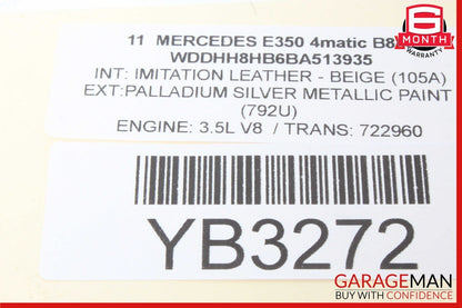 10-13 Mercedes W212 E350 E400 Dashboard Dash AC A/C Air Vent LeftÂ Trim OEM