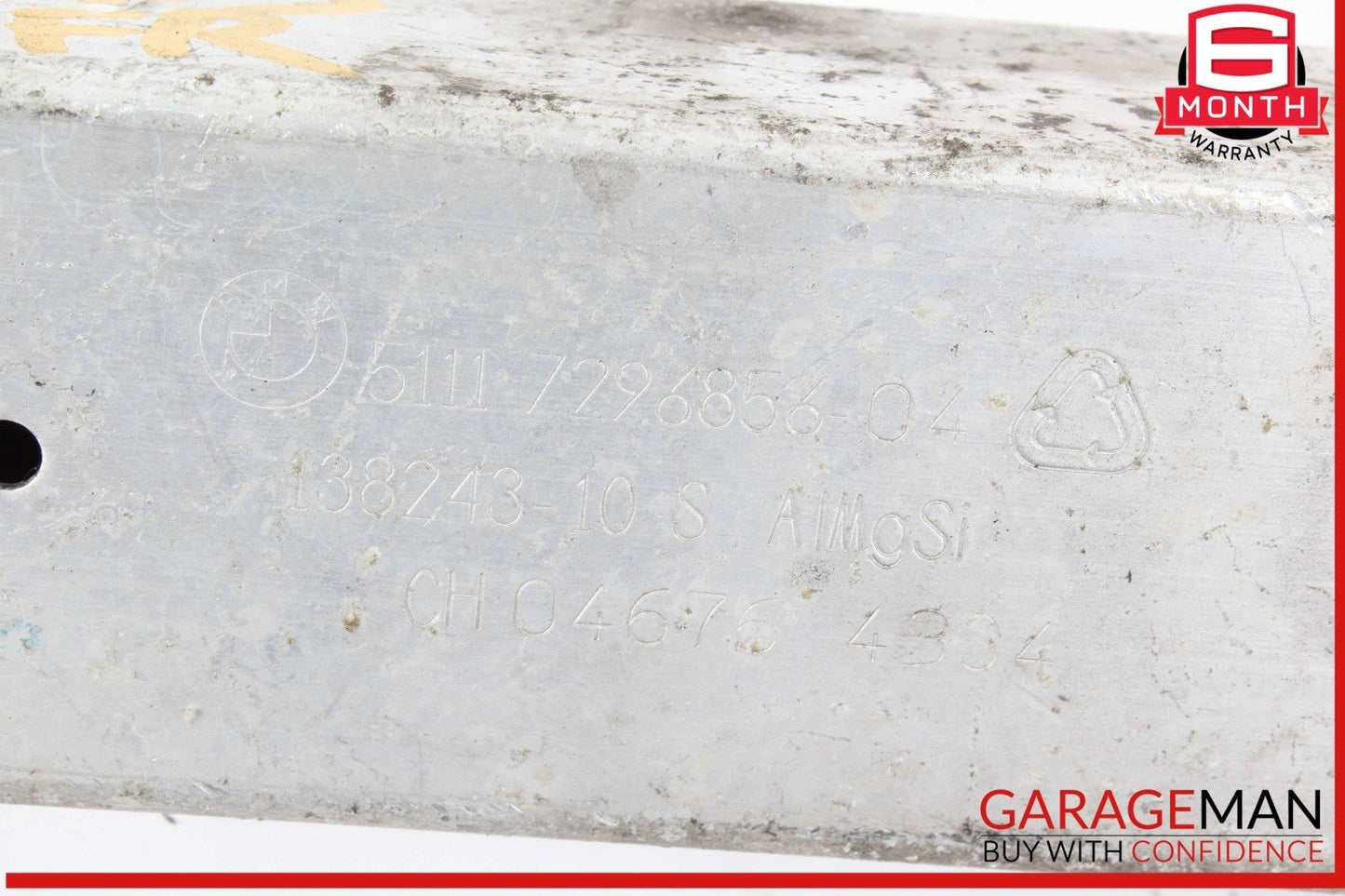14-21 BMW i3 I01 Front Right Side Lower Bumper Reinforcement Bar Bracket OEM