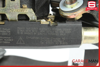 98-05 Mercedes W163 ML320 Rear Left Side Seat Belt Retractor Black