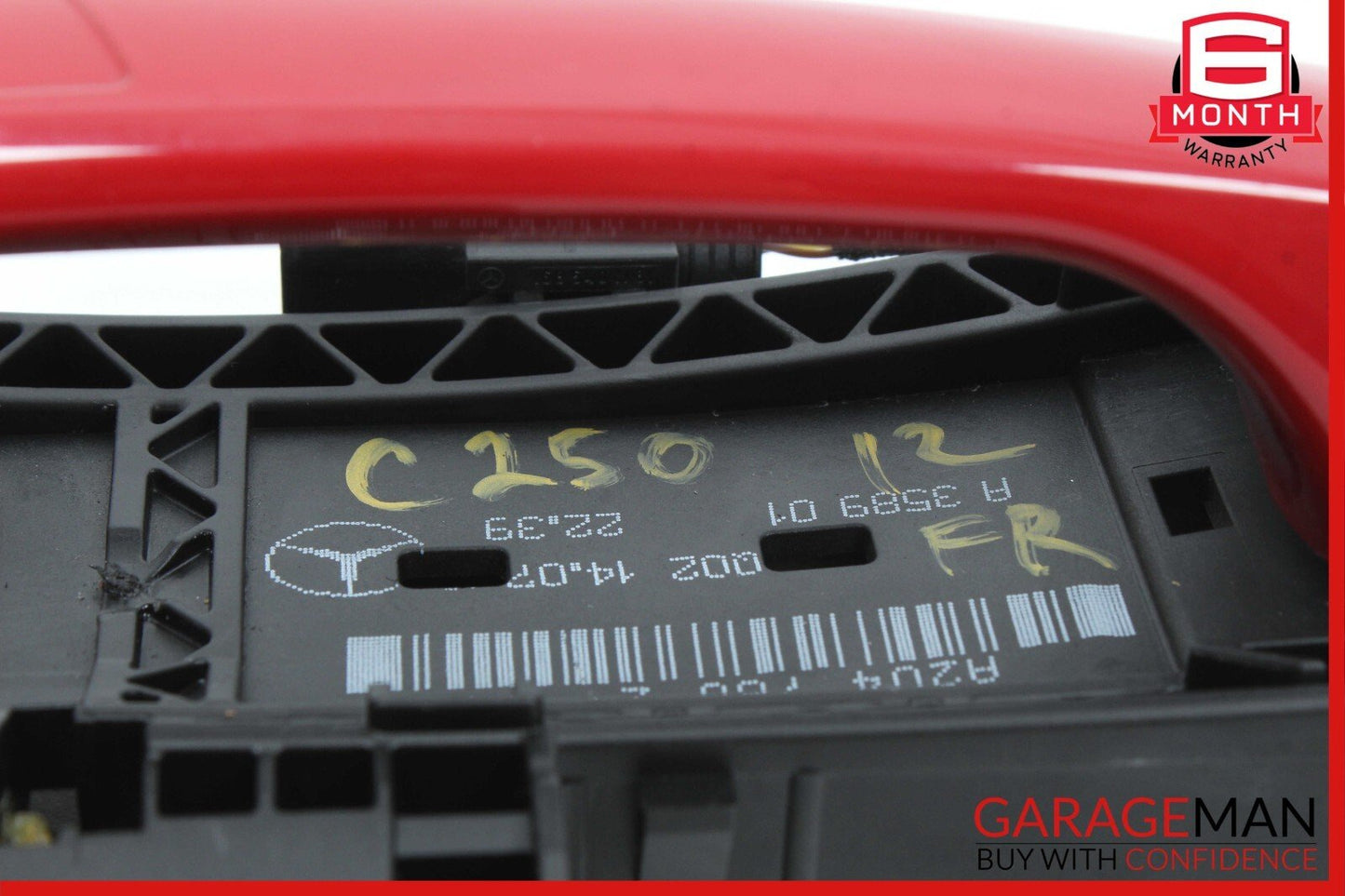 12-14 Mercedes W204 C250 Front Right Side Exterior Door Handle Keyless Go OEM