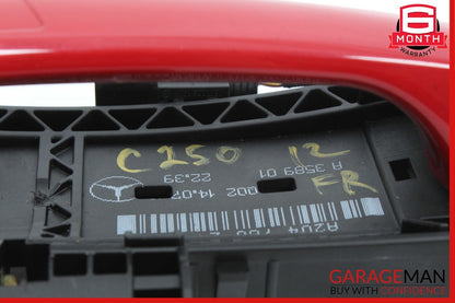 12-14 Mercedes W204 C250 Front Right Side Exterior Door Handle Keyless Go OEM