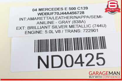 03-11 Mercedes W211 E500 Front Right Passenger Side Lower Rearward Control Arm