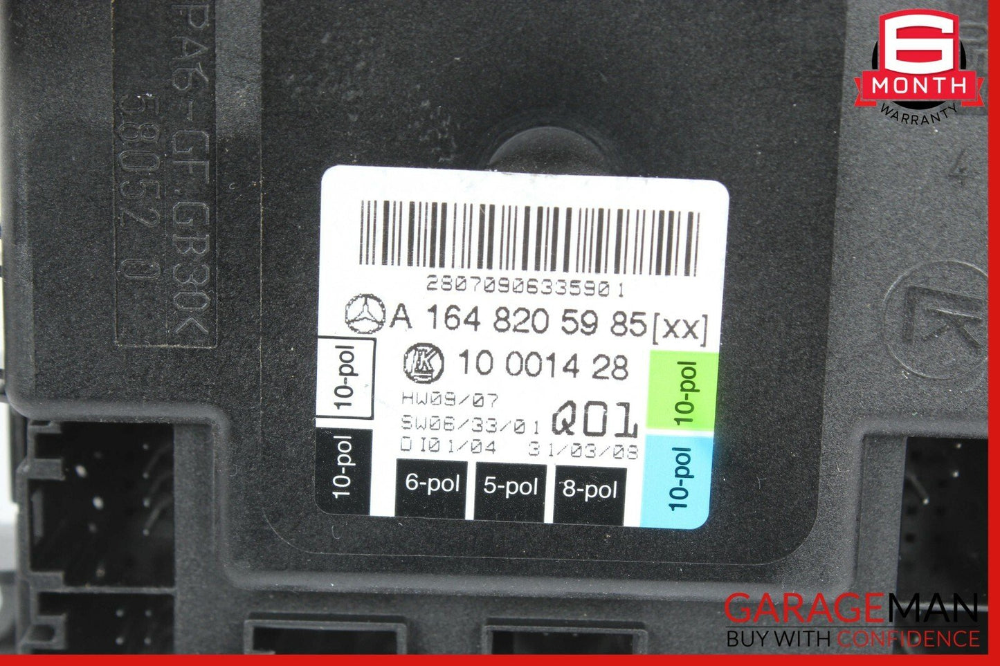 06-13 Mercedes GL450 R350 ML450 Front Right Side Door Control Module Unit