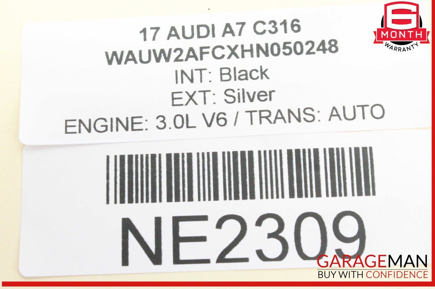 2012-2018 Audi A7 Front Left or Right Side CV Axle Shaft 4G0407271F Genuine