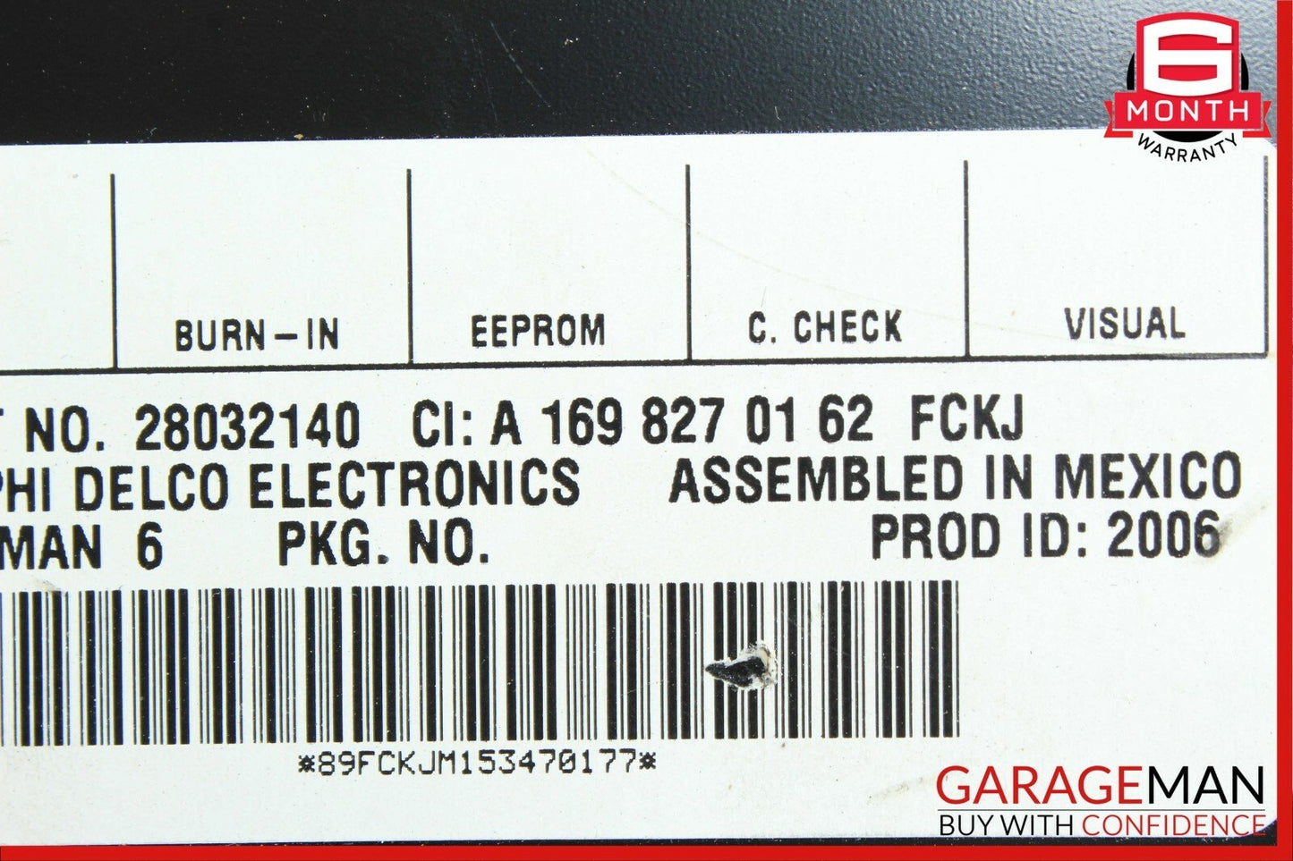 Mercedes W219 CLS500 R550 GL350 Sirius Satellite Radio Receiver Module OEM