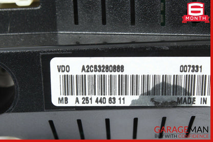 08 Mercedes W251 R350 Speedometer Odometer Instrument Cluster Gauge OEM 140k