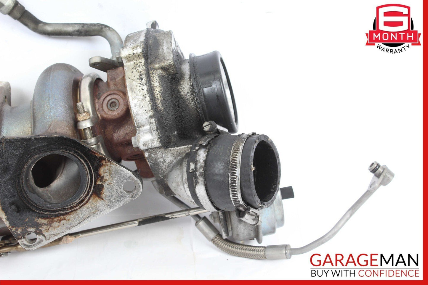 11-14 Mercedes CL550 S550 4.7L Right Turbocharger Turbo Charger Manifold Assy