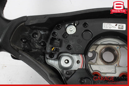 10-14 Mercedes W221 S550 S600 Steering Wheel w/ Paddle Shifters Black Wood OEM