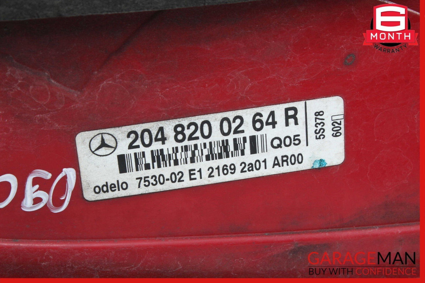 08-11 Mercedes W204 C300 C350 C63 Tail Light Lamp Right Side 2048200264 OEM
