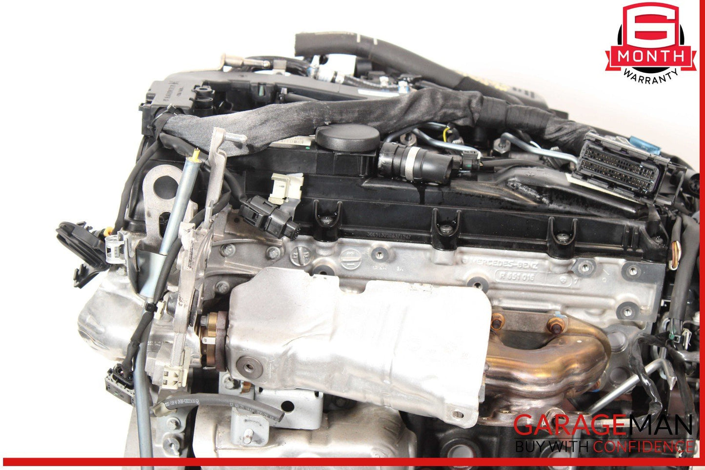 14-16 Mercedes W212 E250 Bluetec 2.1L Complete Engine Motor Block Assy OEM