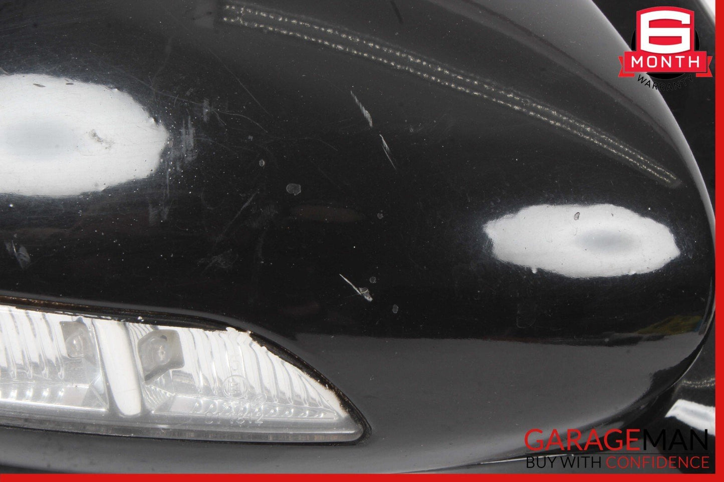 06-08 Mercedes W219 CLS500 CLS550 Front Right Side Mirror Door Rear View Black