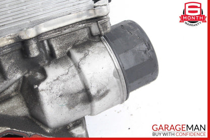 05-13 Mercedes W164 ML350 CLK350 C350 E350 Engine Oil Filter Cooler Housing OEM
