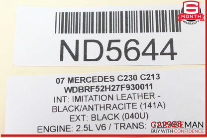 01-07 Mercedes W203 C230 C320 C32 AMG Front Left Side Lower Control Arm OEM