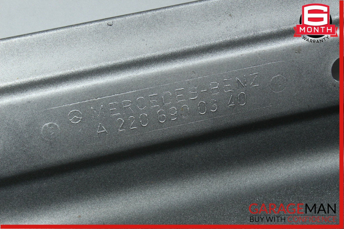 00-06 Mercedes W220 S430 S500 S600 Left Rocker Panel Side Skirt Molding OEM