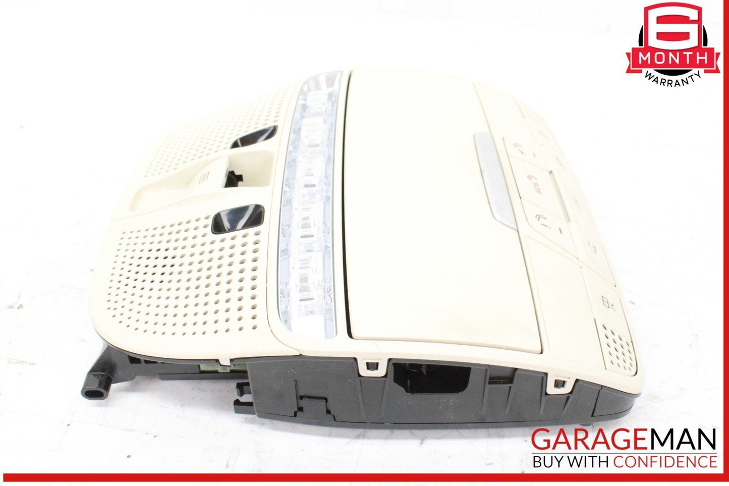 15-18 Mercedes W205 C300 Front Top Upper Overhead Dome Light Lamp Beige OEM