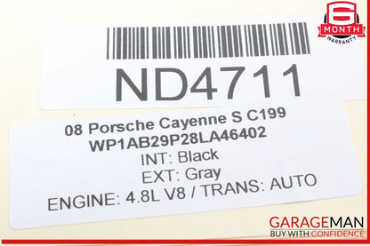 03-10 Porsche Cayenne S 957 Rear Left or Right Track Bar Tie Rod Control Arm OEM
