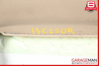 08-14 Mercedes W204 C250 C300 C350 Front Right Top Upper Seat Cushion Beige OEM