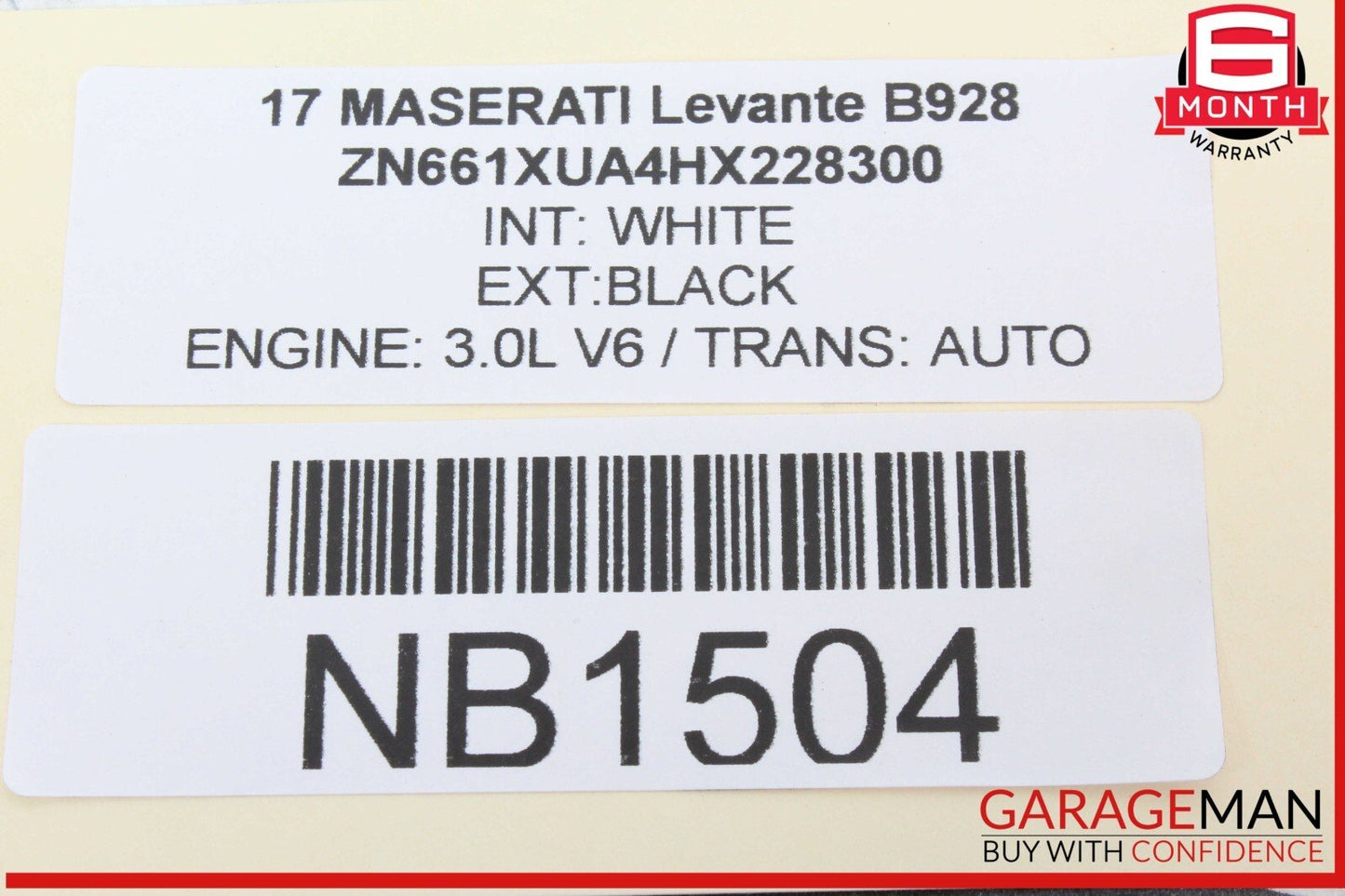 17-22 Maserati Levante M161 Front Air Ride Suspension Reservoir Tank OEM
