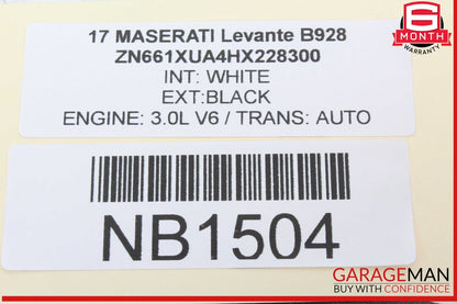 17-22 Maserati Levante M161 Front Air Ride Suspension Reservoir Tank OEM