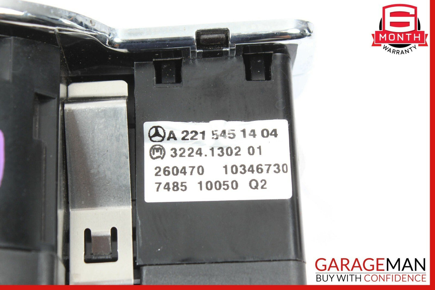 07-13 Mercedes W216 CL550 S550 Head Light Headlight Switch Control Module OEM
