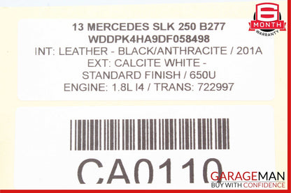 12-20 Mercedes R172 SLK250 SLC200 Front Right Side Lower Wishbone Control Arm