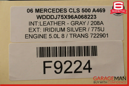 06-11 Mercedes W219 CLS500 Front Left Side Headlight Head Light Bracket Frame