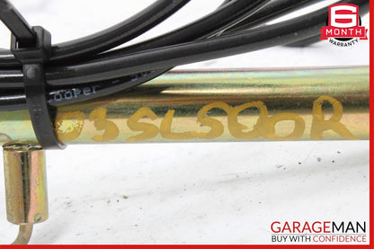 03-12 Mercedes R230 SL500 SL55 Convertible Top Right Side Load Assist Cylinder