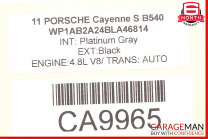 11-17 Porsche Cayenne 958 Front Left Driver Side Lower Control Arm OEM