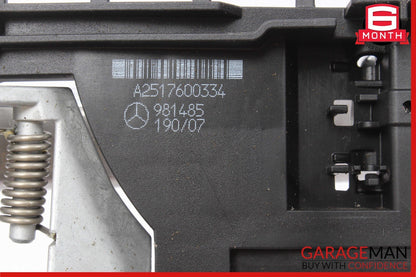 06-13 Mercedes R350 ML550 Front Left Side Exterior Door Handle Cubanite Silver