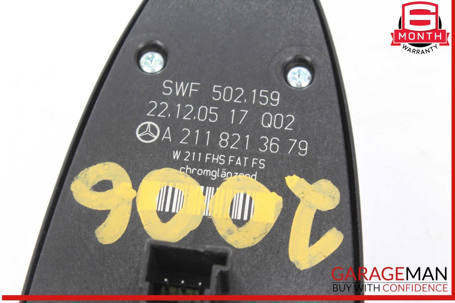 03-11 Mercedes W219 CLS500 E320 E500 Master Window Switch Front Left Side OEM