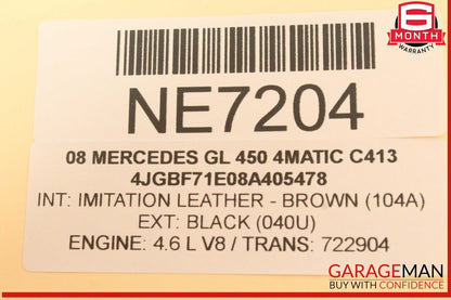 06-13 Mercedes X164 GL450 4MATIC Headlight Control Switch Module 1645453004 OEM