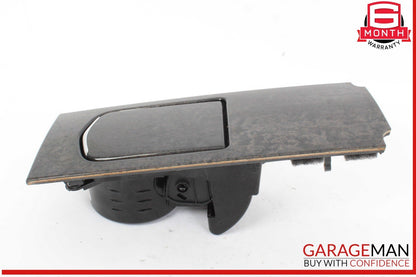 10-16 Porsche Panamera 970 Rear Ash Tray Ashtray Cup Holder Trim Wood OEM