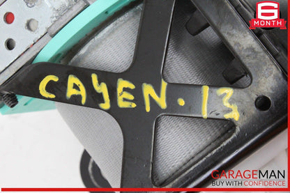 11-14 Porsche Cayenne 958 AWD Rear Left Driver Side Seat Belt 306709799 OEM