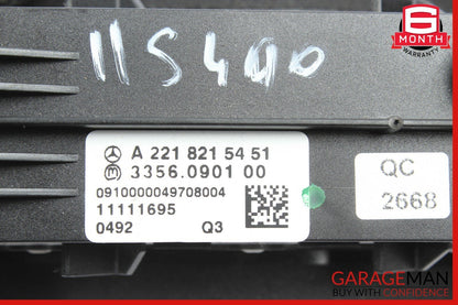 07-13 Mercedes W221 S550 CL550 Dash Suspention Cluster Control Switch 2218215451