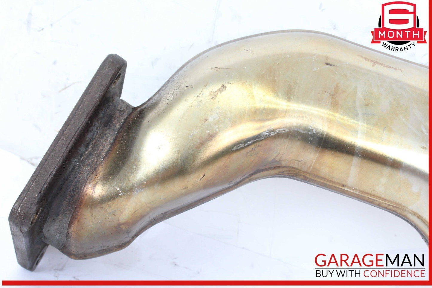 14-17 Mercedes W222 S550 Left Driver Side Engine Exhaust Pipe 2781401308 OEM
