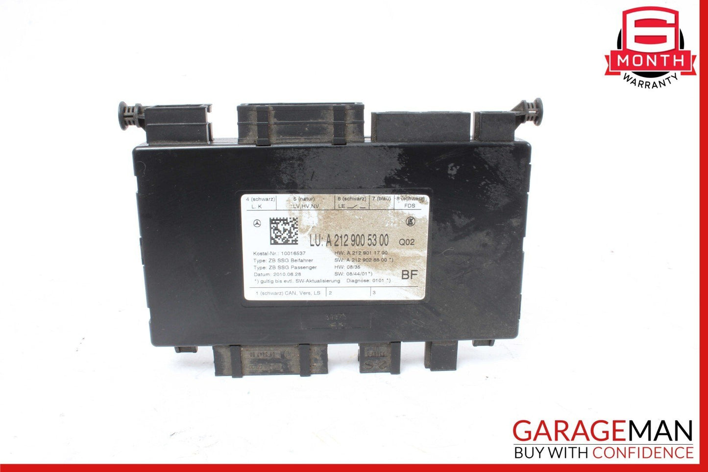 08-20 Mercedes W212 E350 Front Right Passenger Side Seat Control Module OEM