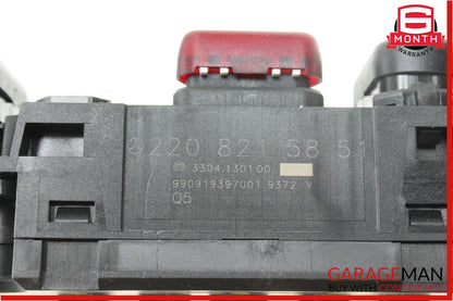 00-02 Mercedes W220 S500 Center Dash ESP Hazard Light Door Lock Switch Control