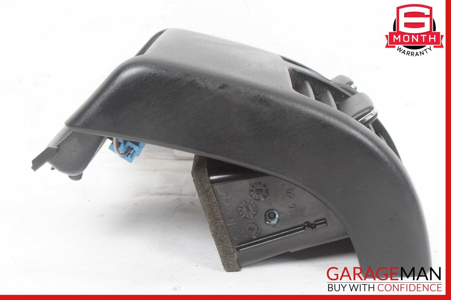 08-17 Mercedes W204 C280 E350 Rear Center Console AC Air Vent Trim Black OEM