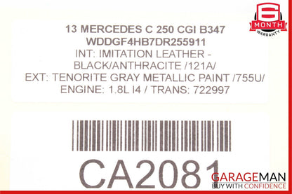 08-18 Mercedes W204 C250 Front Left or Right Door Audio Speaker Logic 7 OEM