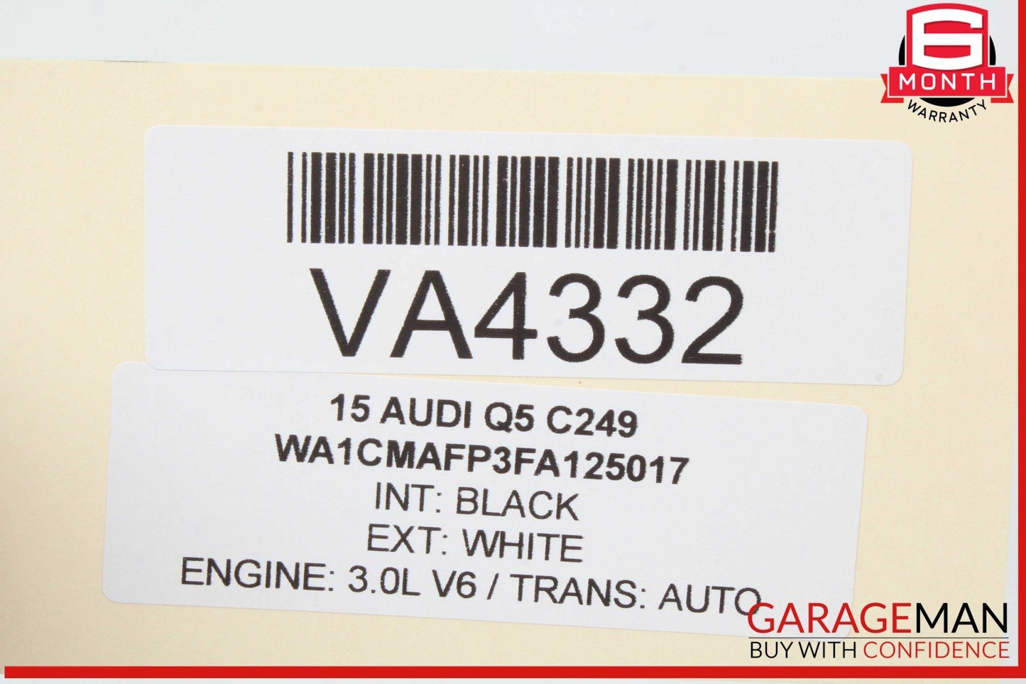 13-17 Audi Q5 SQ5 Front Right Passenger Side Door Control Module Unit 8K0959792R